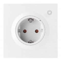 SONOFF smart επιτοίχια πρίζα ρεύματος WS01TPF-E, WiFi, Matter, 16A/4000W, λευκή