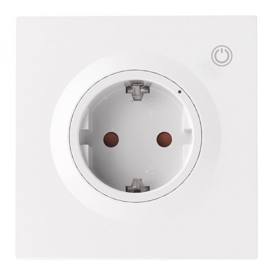 SONOFF smart επιτοίχια πρίζα ρεύματος WS01TPF-E, WiFi, Matter, 16A/4000W, λευκή