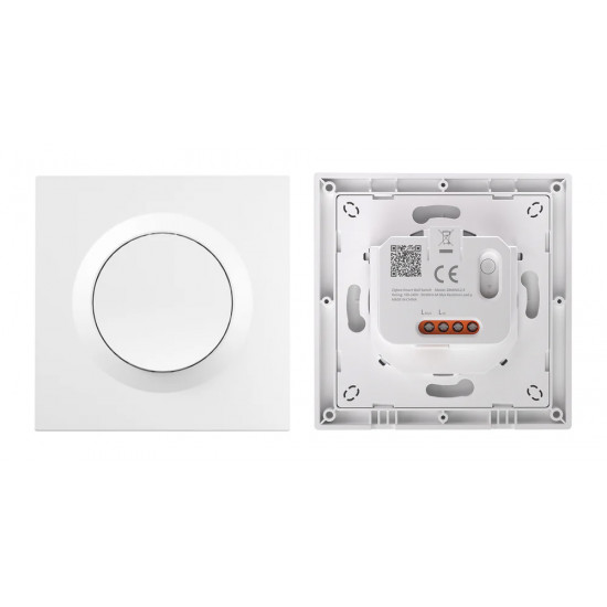 SONOFF smart επιτοίχιος διακόπτης Orb-ZBW1L, μονός, ZigBee 3.0, 6A, λευκός