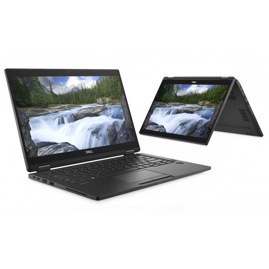 DELL Laptop Latitude 7390 2 IN 1, Refurbished Grade B, i7-8650U, 8/256GB M.2, 13.3