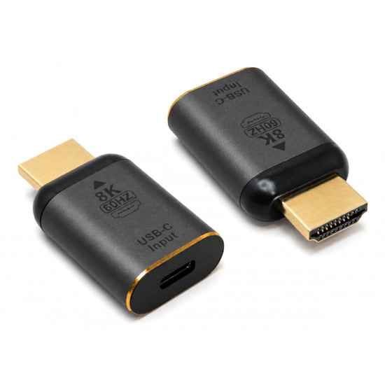 POWERTECH αντάπτορας HDMI σε USB-C CAB-UC103, 8K/60Hz, γκρι