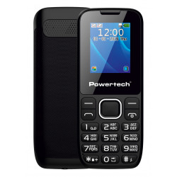 POWERTECH κινητό τηλέφωνο Milly Small III, 1.77, dual SIM, χωρίς κάμερα, μαύρο