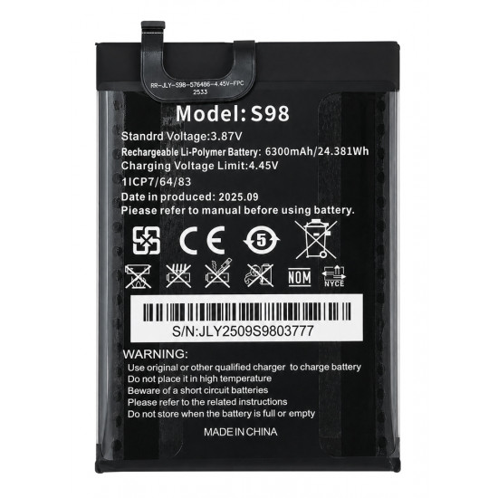 OUKITEL μπαταρία για smartphone WP32
