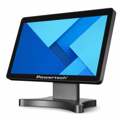 POWERTECH οθόνη αφής PT-1631, LCD, 17.3 1920x1080p, HDMI/VGA, VESA 75x75mm, μαύρη