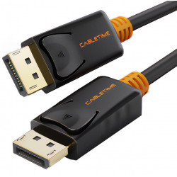 CABLETIME καλώδιο DisplayPort CT-AV585-01G, 4K/60Hz, 3m, μαύρο