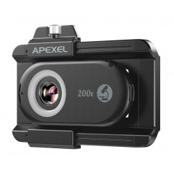 APEXEL φακός μικροσκόπιο για smartphone APL-MS200, 200x zoom, LED/UV