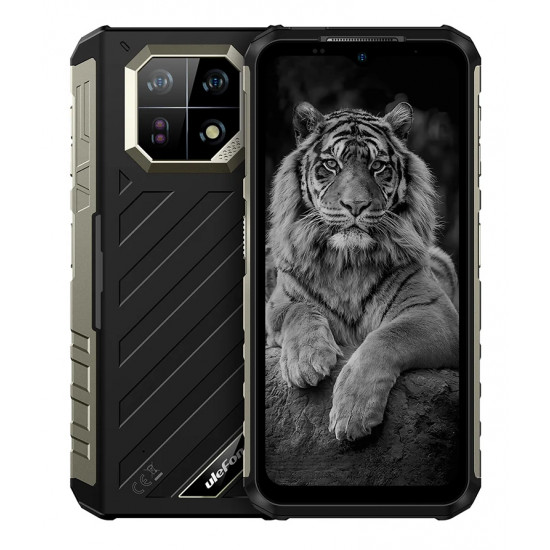ULEFONE smartphone Armor 22 Pro, 6.58, 8/128GB, 6600mAh, IP68/IP69K/MIL-STD-810H, μαύρο