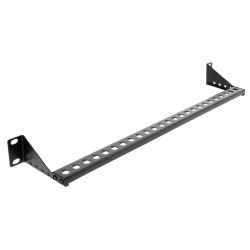 DELOCK cable management panel 91068 για rack 19, 1U, βάθος 40-90mm, μεταλλικό, μαύρο