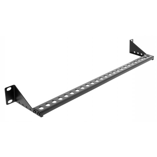 DELOCK cable management panel 91068 για rack 19, 1U, βάθος 40-90mm, μεταλλικό, μαύρο