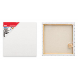 MP καμβάς τελάρο ζωγραφικής PP99-4040, 40x40cm, 380gr/m², λευκός