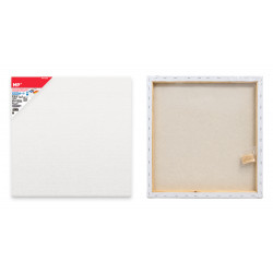 MP καμβάς τελάρο ζωγραφικής PP99-5050, 50x50cm, 380gr/m², λευκός