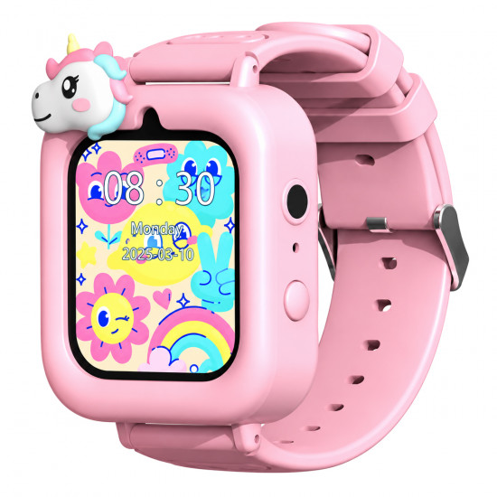 WOWKIDS παιδικό smartwatch K90, 1.83 IPS, με κάμερα, ροζ