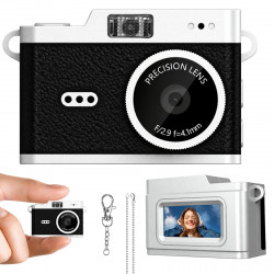 WOWKIDS μίνι ψηφιακή κάμερα X5 με 0.96 οθόνη, 2MP/1080p, μαύρη