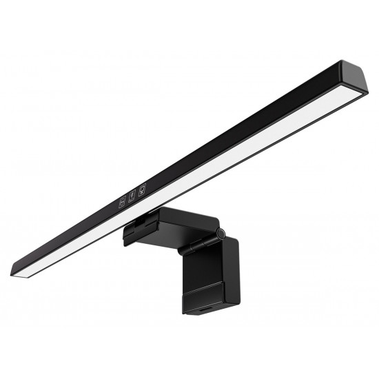 LUMIVIDA φωτιστικό οθόνης LDL16-11LV, 21+, ρυθμιζόμενη φωτεινότητα & θερμοκρασία χρώματος, μαύρο