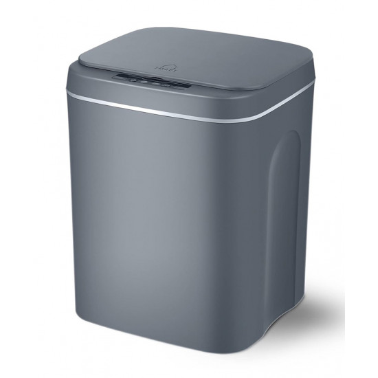 HOME USE κάδος απορριμμάτων HUH-0254 με φωτοκύτταρο, 10.5lt, γκρι