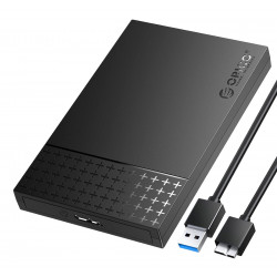 ORICO θήκη για 2.5 SATA HDD/SSD 2526U3-V1, 5Gbps, μαύρη