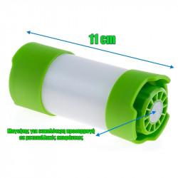 Μαγνητικός Φακός Camping LED Green