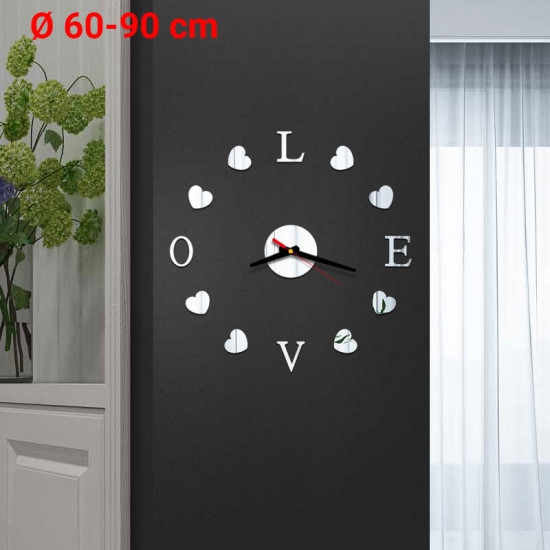 DIY 3D Ρολόι Τοίχου 