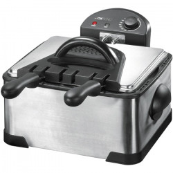 CLATRONIC CL FR 3195 Ανοξείδωτη διπλή φριτέζα 4L, 2000W. - CLATRONIC