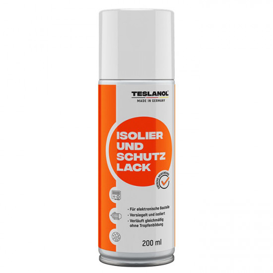 26027-TESLANOL Σπρέυ πλακέτας μονωτικό. 200ml - TESLANOL