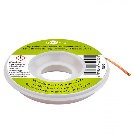 GOOBAY 45245 Σύρμα αποκόλλησης 1mm, μήκους 1.5m. - GOOBAY