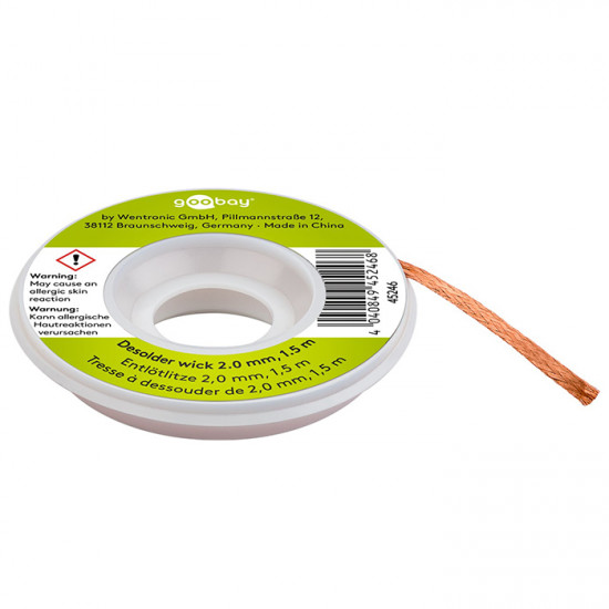 GOOBAY 45246 Σύρμα αποκόλλησης 2mm, μήκους 1.5m. - GOOBAY