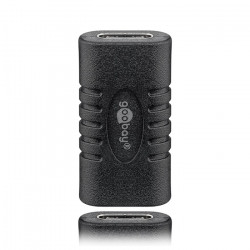 GOOBAY 45401 Μούφα USB 3.2 Gen 1x1 Type-C θηλ. - Type-C θηλ., σε μαύρο χρώμα. - GOOBAY