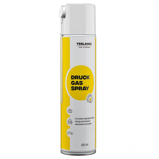 49752-TESLANOL Σπρέυ πεπιεσμένου αέρα, 600ml. - TESLANOL