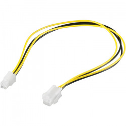GOOBAY 51359 Επέκταση καλωδίου τροφοδοσίας ATX-12V 4 pin. - GOOBAY