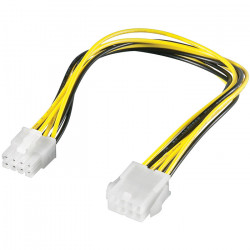 GOOBAY 51361 Προέκταση καλωδίου τροφοδοσίας EPS 8 pin, 28cm. - GOOBAY
