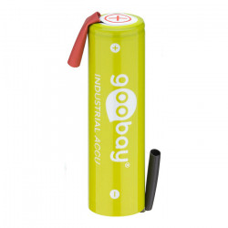 GOOBAY 55509 Επαναφορτιζόμενη μπαταρία 1.2V 2100mAh AA (Mignon) Ni-MH με λαμάκια. - GOOBAY
