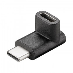 GOOBAY 55556 Αντάπτορας USB 3.2 Gen 1x1 Type-C θηλ. - USB Type-C αρσ., σε γωνία 90°. - GOOBAY