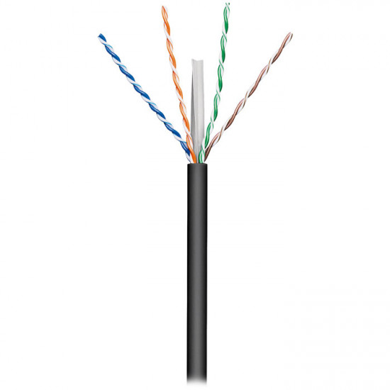GOOBAY 57293 Καλώδιο δικτύου CAT 6, U/UTP, μονόκλωνο, σε κουλούρα 100m, ιδανικό για εξωτερική χρήση. - GOOBAY