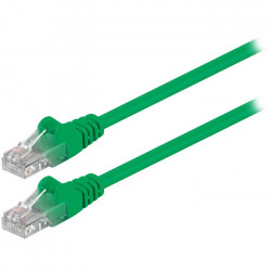 GOOBAY 68612 Καλώδιο δικτύου CAT 5e, U/UTP, 0.25m σε πράσινο χρώμα. - GOOBAY