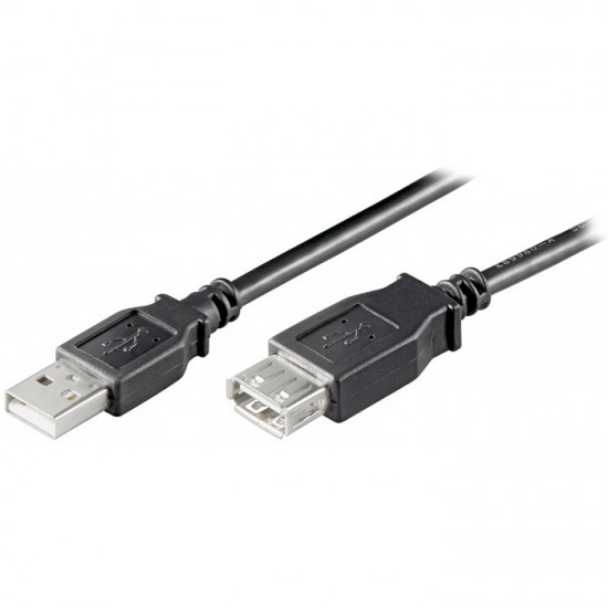 GOOBAY 68622 Καλώδιο USB A αρσ. - USB A 2.0 θηλ,  0.3m. - GOOBAY