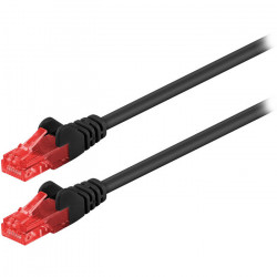 GOOBAY 68676 Καλώδιο δικτύου CAT 6, U/UTP, 0.50m σε μαύρο χρώμα. - GOOBAY