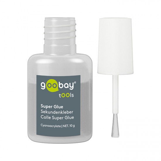 GOOBAY 77017 Κόλλα σε μπουκαλάκι (10g) με ειδικό πινέλο - GOOBAY