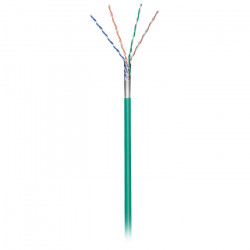 GOOBAY 93267 Καλώδιο δικτύου CAT 5e, F/UTP, πολύκλωνο, σε κουλούρα 100m, σε πράσινο χρώμα. - GOOBAY