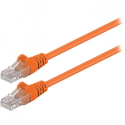GOOBAY 95218 Καλώδιο δικτύου CAT 5e, U/UTP, 1.00m σε πορτοκαλί χρώμα. - GOOBAY