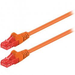GOOBAY 95262 Καλώδιο δικτύου CAT 6, U/UTP, 1.00m σε πορτοκαλί χρώμα. - GOOBAY