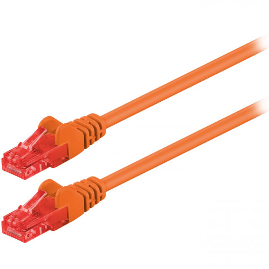 GOOBAY 95262 Καλώδιο δικτύου CAT 6, U/UTP, 1.00m σε πορτοκαλί χρώμα. - GOOBAY