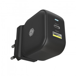ICY BOX IB-PS106-PD Universal φορτιστής με 2 εξόδους, 1xUSB-A & 1xUSB-C και power delivery, 38W. - ICY BOX