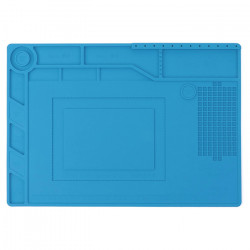 PCWork PCW10B Επιφάνεια εργασίας από σιλικόνη με μαγνήτες και υψηλή αντοχή στη θερμότητα, 390x270mm. - PCWork