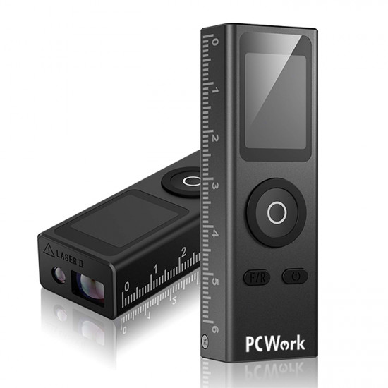 PCWork PCW11A Μίνι μετρητής αποστάσεων με χρήση laser και εύρος έως 30m. - PCWork