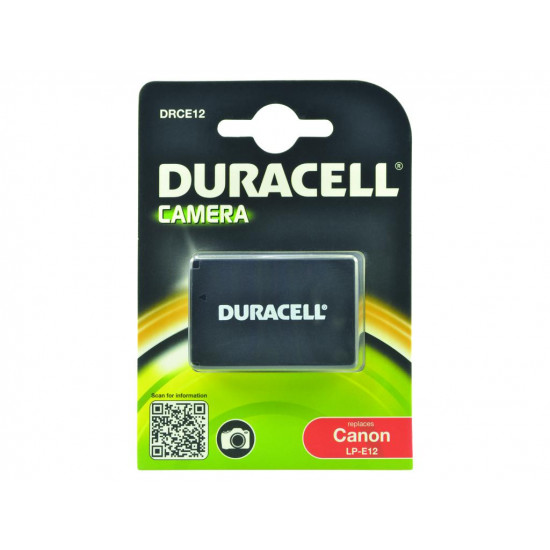 Duracell DRCE12 Digital Camera Battery 7.2V 750mAh - DURACELL