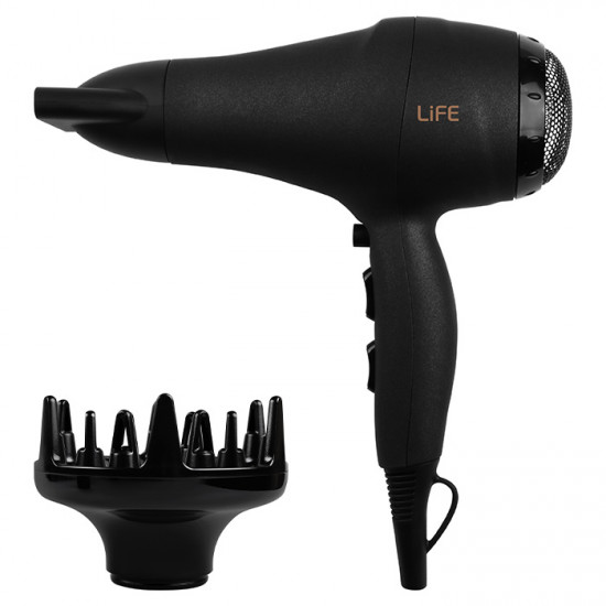 LiFE JEWEL Σεσουάρ μαλλιών, 2000W. - LiFE