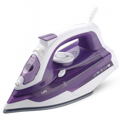 LiFE Silky Purple Ατμοσίδερο με πλάκα κεραμικής επίστρωσης, 2600W - LiFE