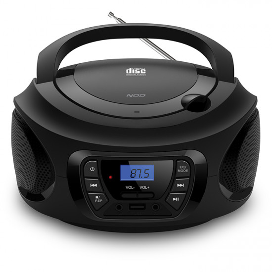 NOD INTRO Φορητό ραδιόφωνο με CD / USB / MP3 / AUX και οθόνη LCD. - NOD