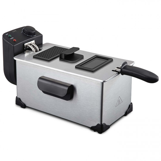 LiFE Friteza Ανοξείδωτη φριτέζα 3L, 2200W. - LiFE