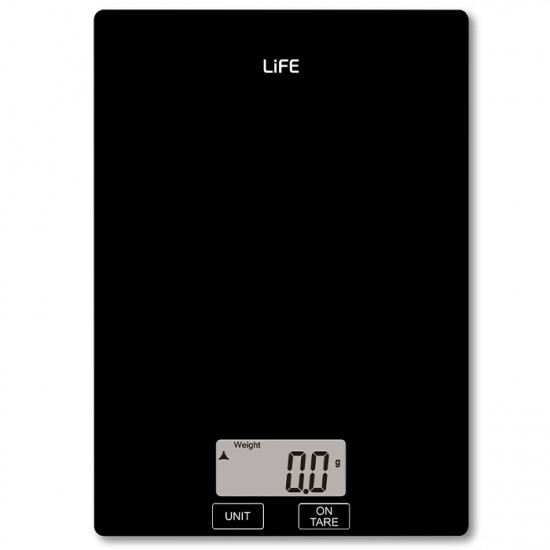 LiFE Accuracy Γυάλινη ψηφιακή ζυγαριά κουζίνας. - LiFE